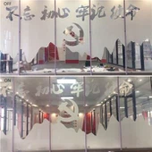 Smart glas skillevæg