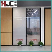 Omskiftelig glaselektrokromisk